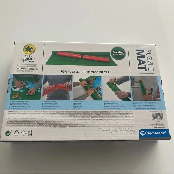 Clementoni 30229 Puzzle Mat, Multi-Colour Easy Storage System Felt - Picture 9 of 15